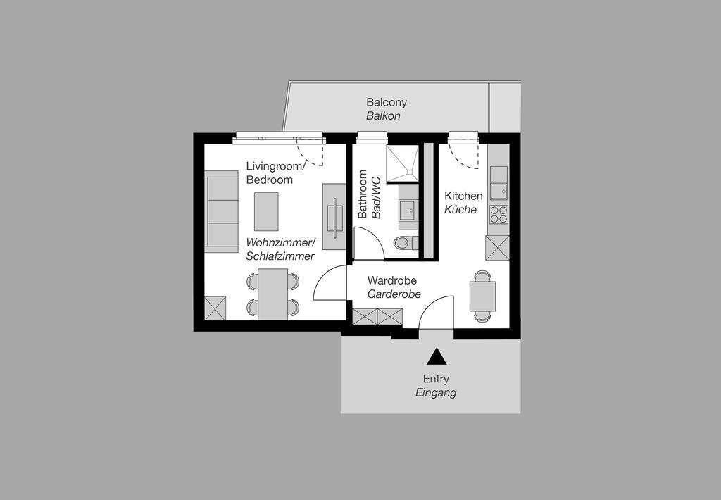 زيورخ City Stay - Lindenstrasse المظهر الخارجي الصورة